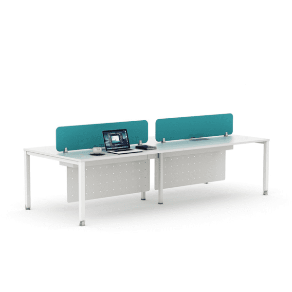 Desking System 4 Person Mirror