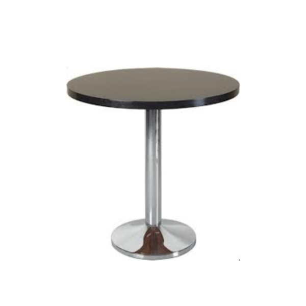 Cafeteria Table Ss Round Stand