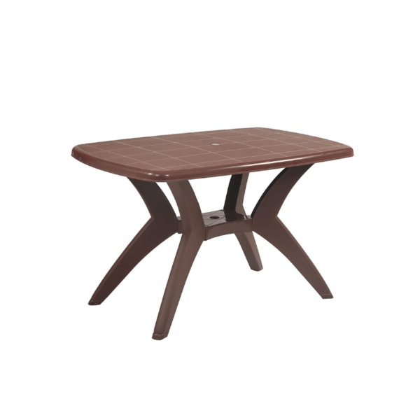 Cafeteria Table Fiber Sq Table with Shelf